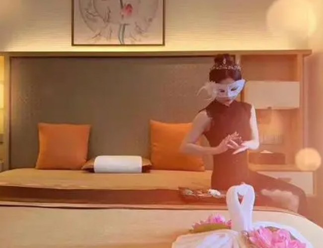 我在上海闵行体验了下高端男士按摩spa会馆，私人会所花样超多